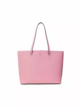 LAUREN RALPH LAUREN | Sac en cuir - Shopper KARLY TOTE Large | rosa